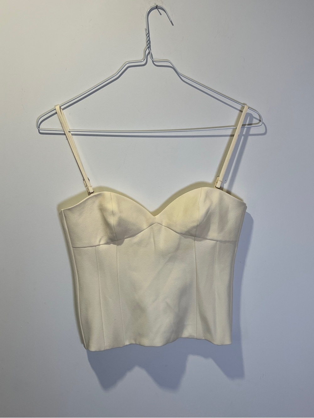 ✨NWT✨ Commense Cream Bustier Crop Top Women size M
